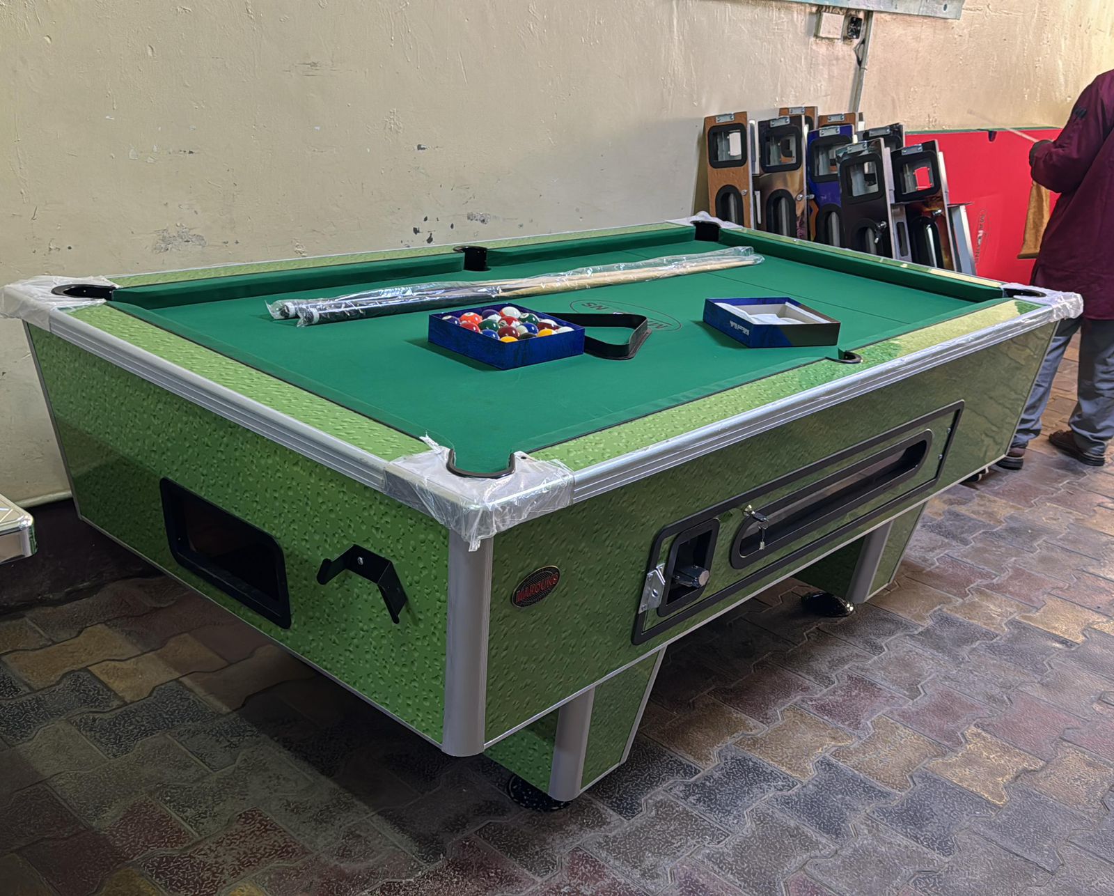 High Quality Marble imported pool tables.